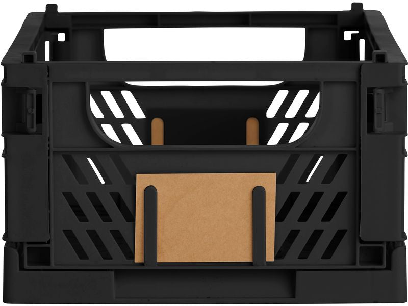 Schou Boîte pliante 33 x 24.5 x 15 cm - Noir