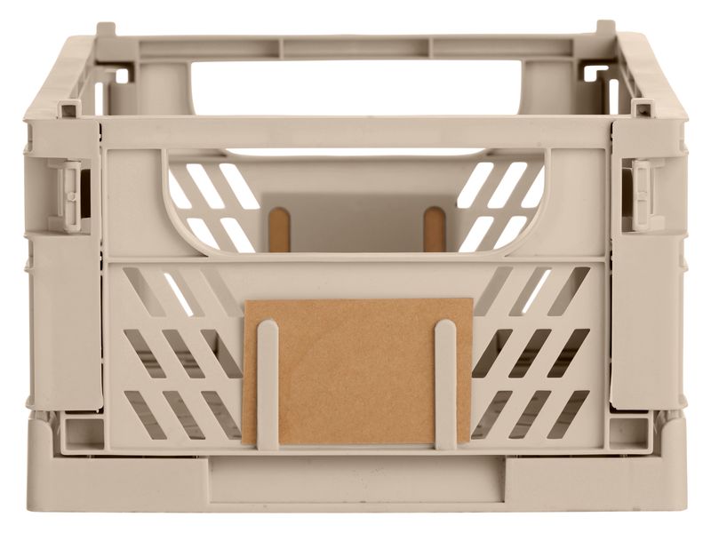 Schou Boîte pliante 33 x 24.5 x 15 cm - Taupe