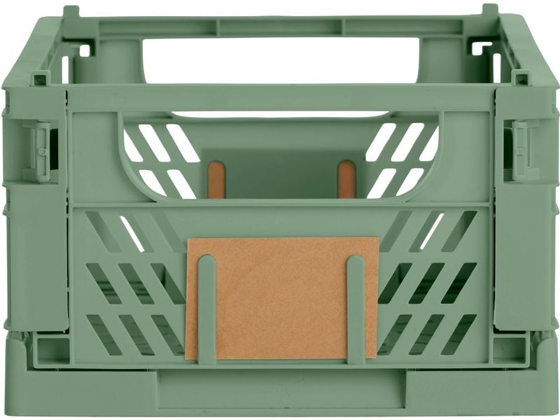 Schou Boîte pliante 33 x 24.5 x 15 cm - Vert