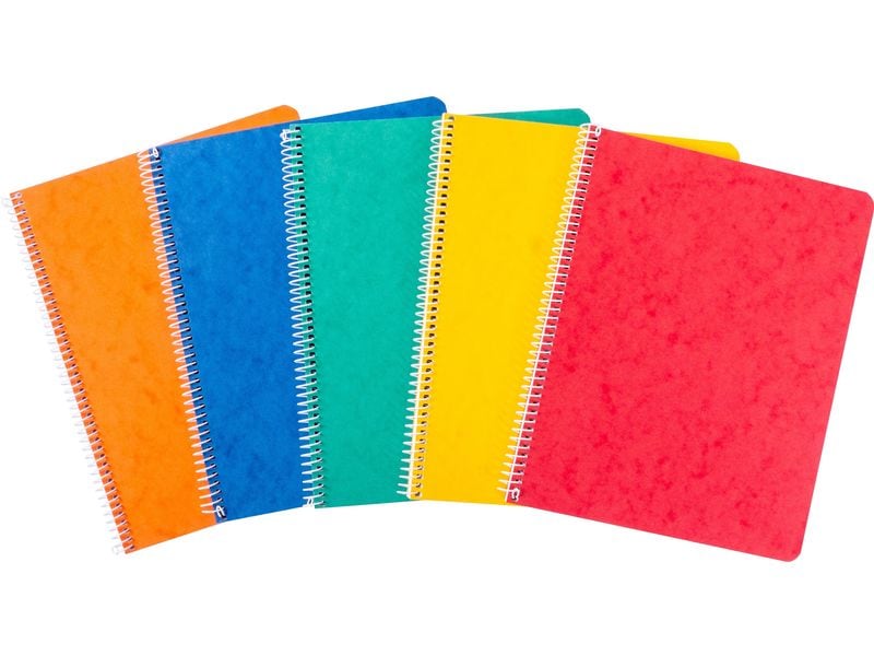 novooo. Bloc-notes E5, quadrillé 5 mm 70g assorti