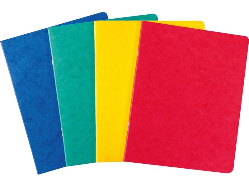 novooo. Bloc-notes 17.5 x 22 cm, quadrillé 4 mm 80g assorti