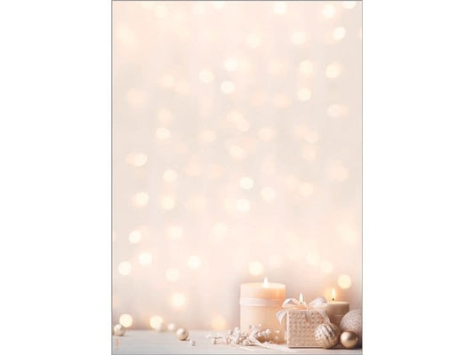 Sigel Papier à motif Golden Glow, A4, 90 g/m², 100 feuilles