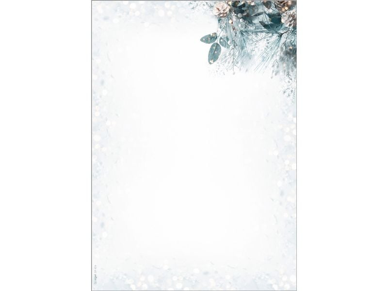 Sigel Papier à motif Eucalyptus magic, A4, 90 g/m², 100 feuilles