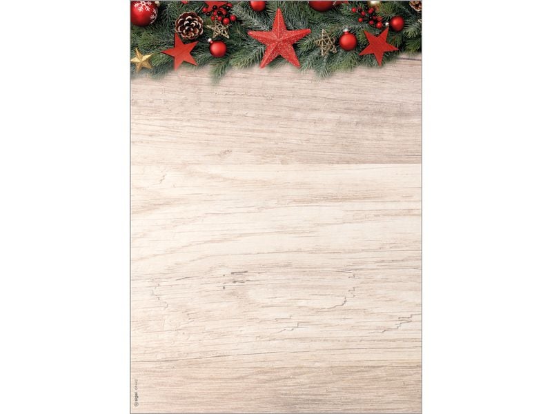Sigel Papier à motif Chalet Style, A4, 90 g/m², 100 feuilles