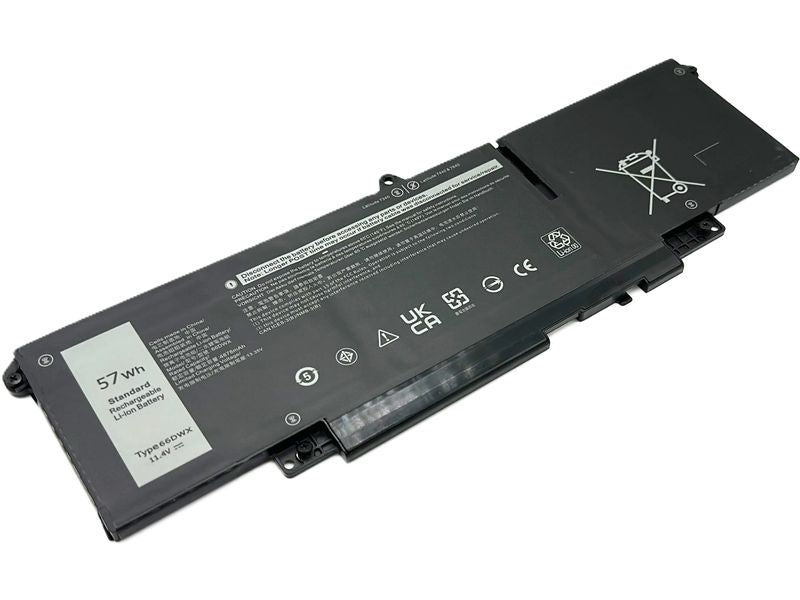 Vistaport Batterie pour Dell Latitude 16 7640/14 7440/13 7340,7640/7440/7340
