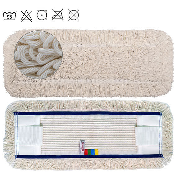 CLEAN and CLEVER mop en coton Classic PRO 40 CM