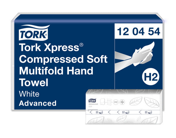 Tork Advanced essuie-mains compressés – système H2