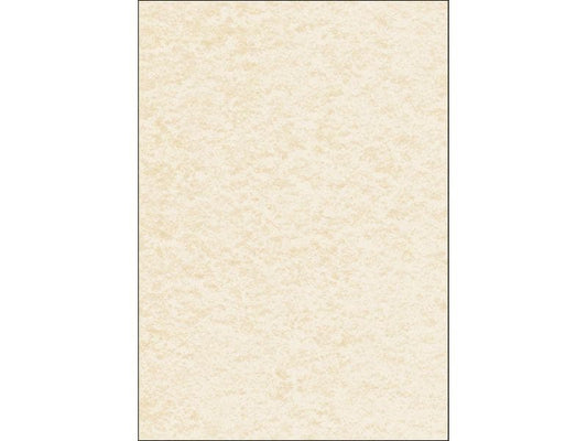 Sigel Perga Papier marbré, champagne, A4, 100 feuilles