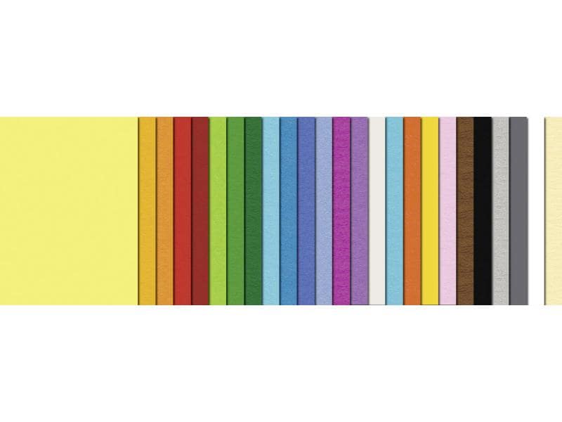 URSUS Papier coloré A4 25 couleurs