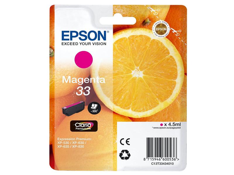 Epson Encre 33 / T33434012 Magenta