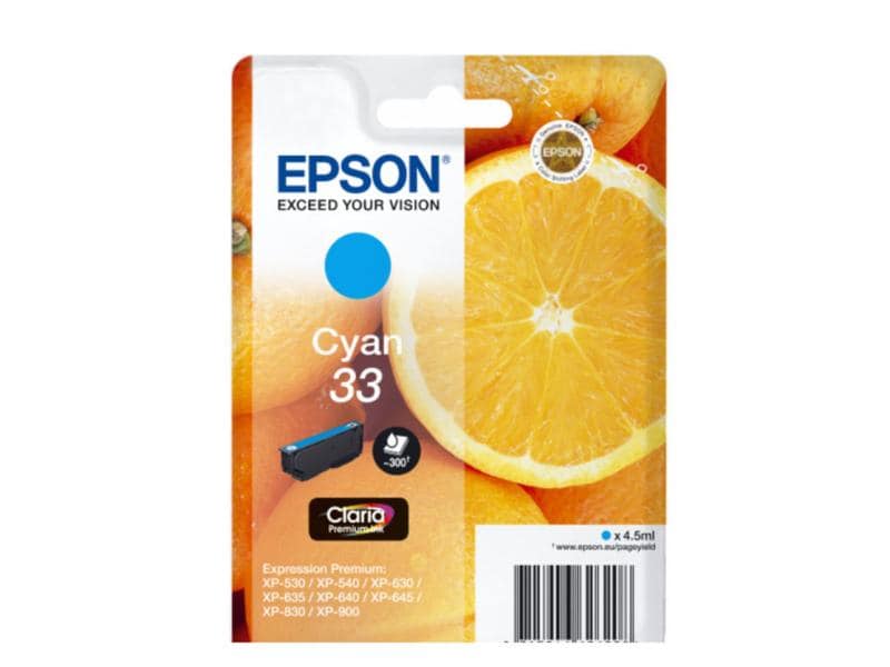 Epson Encre 33 / T33424012 Cyan