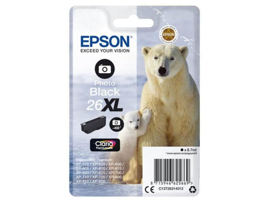 Epson Encre T26314012 Photo Black