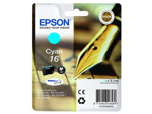 Epson Encre T16224012 Cyan