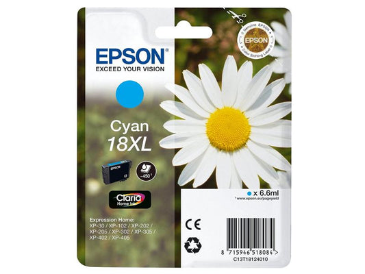 Epson Encre T18124012 Cyan