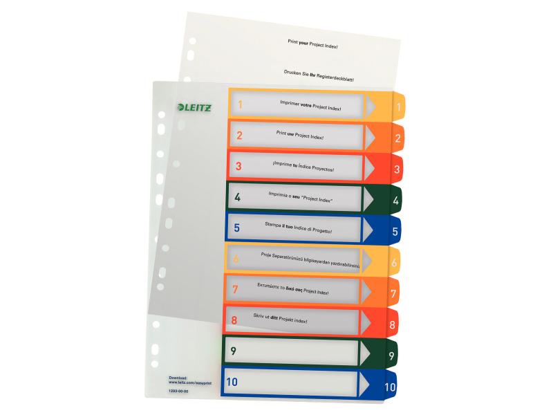 Leitz Registre A4 1-10