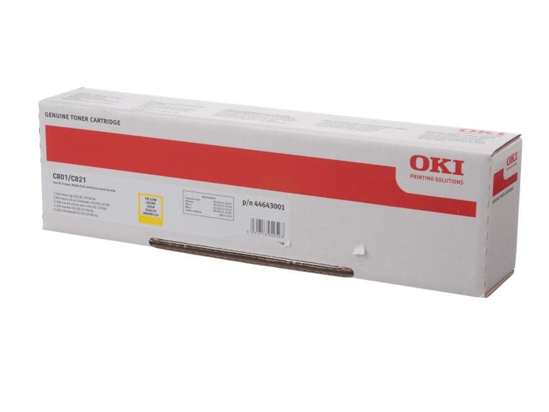 OKI Toner 44643001 Yellow