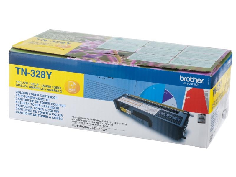 Brother Toner TN-328Y Yellow