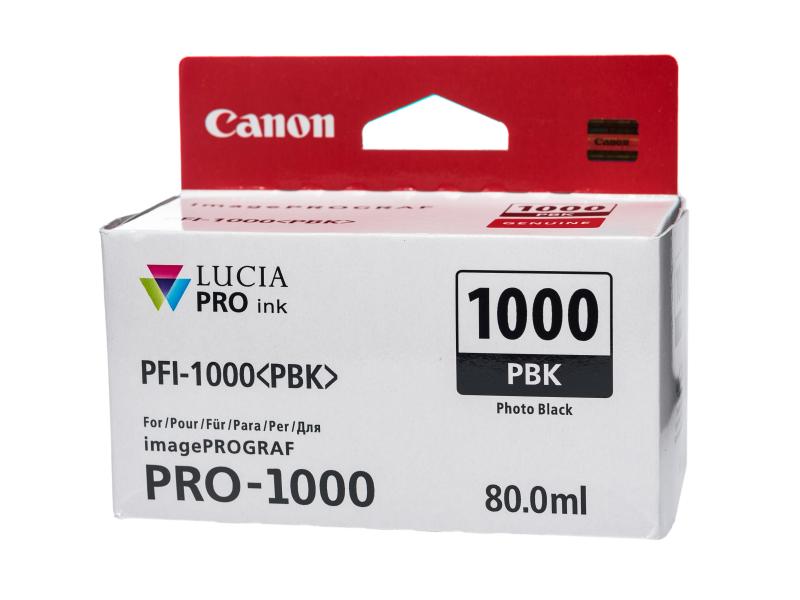 Canon Encre PFI-1000PBK / 0546C001 Photo Black