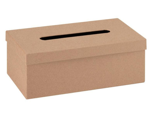 Glorex Boîte en carton Boîte d'essuyage cosmétique