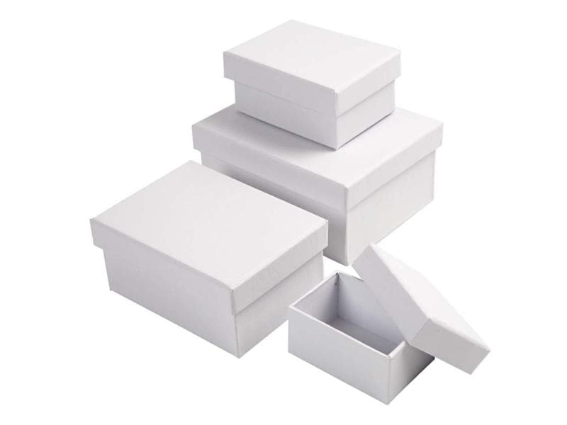 Creativ Company Boîte en carton 3,5-6,5 cm 4 Pièce/s