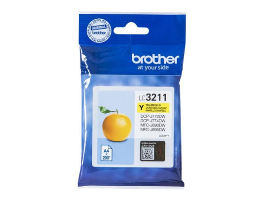 Brother Encre LC-3211Y Yellow