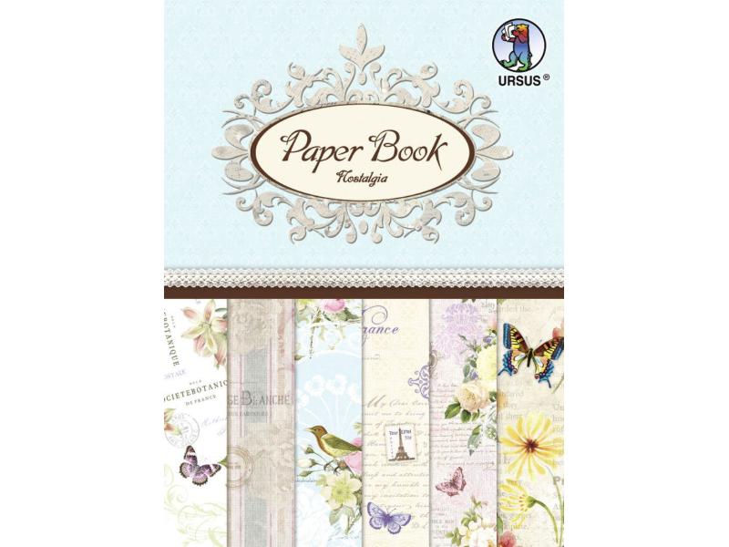 URSUS Papier de fantaisie Nostalgia Couleur assortie