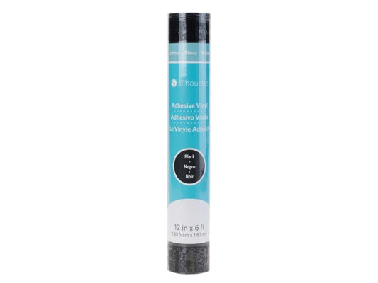 Silhouette Film de vinyle Glossy 30.5 cm Noir