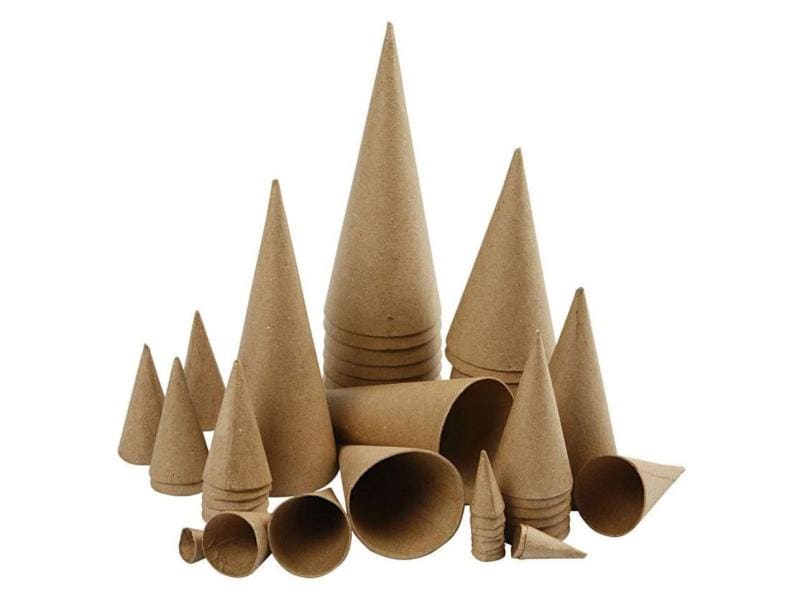 Creativ Company Cône en carton 4-20 cm 50 Pièce/s