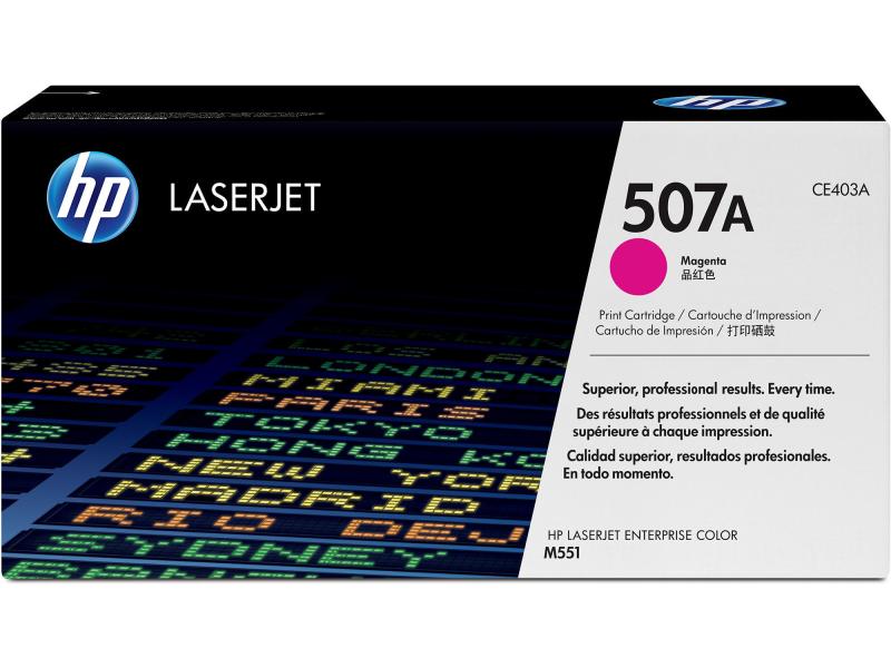 HP Toner Nr. 507A (CE403A) Magenta