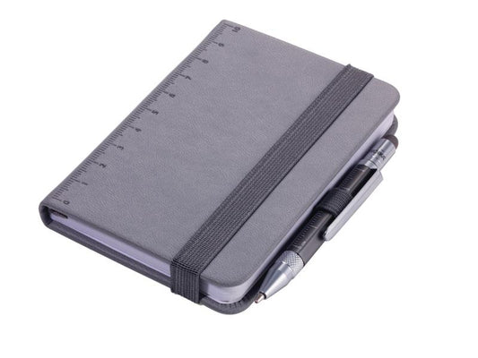 Troika Carnet de notes LILIPAD LILIPUT A7, Vierge, Gris