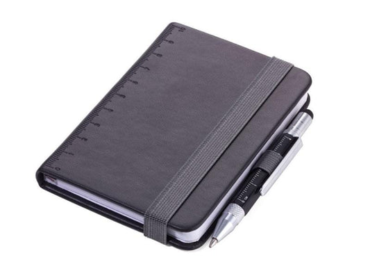 Troika Carnet de notes Lilipad+Liliput A7, Vierge, Noir