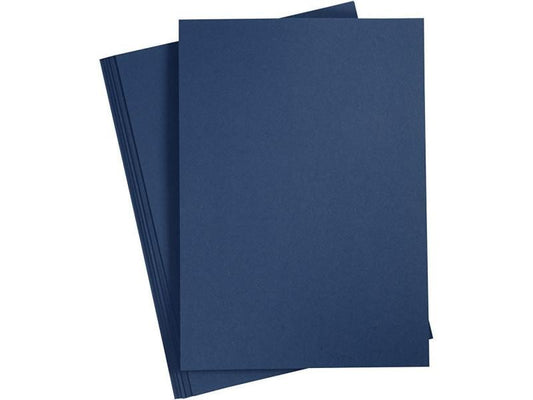 Creativ Company Papier de bricolage 110 g, 20 feuilles, bleu