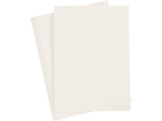 Creativ Company Papier de bricolage 70 g, 20 feuilles, Crème