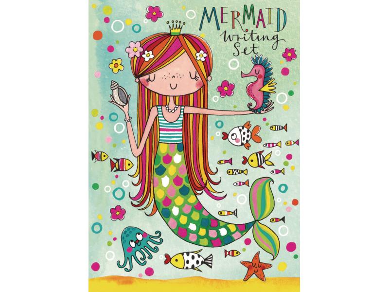 Rachel Ellen Kits de papier à lettre Mermaid