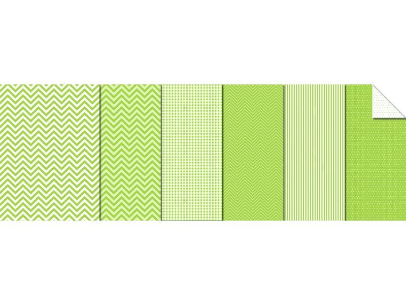 URSUS Bloc de papier à motif Monochrom 1 pièce, vert