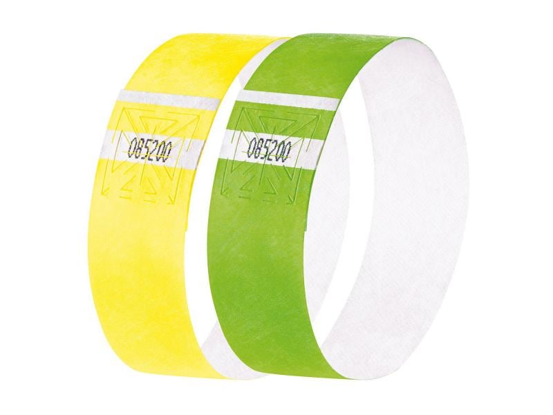 Sigel Bracelets événementiels 25.5 x 2.5 mm Jaune & Vert
