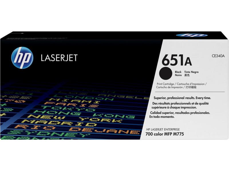 HP Toner Nr. 651A (CE340A) noir