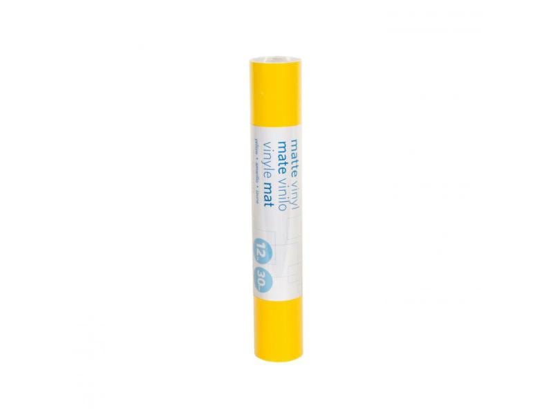 Silhouette Film de vinyle matt 30.5 cm Jaune, mat