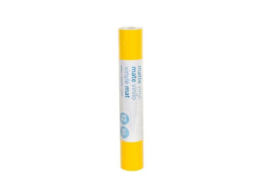 Silhouette Film de vinyle matt 30.5 cm Jaune, mat