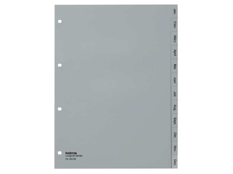 Kolma Registre A4 LongLife Jan-Dec (en)