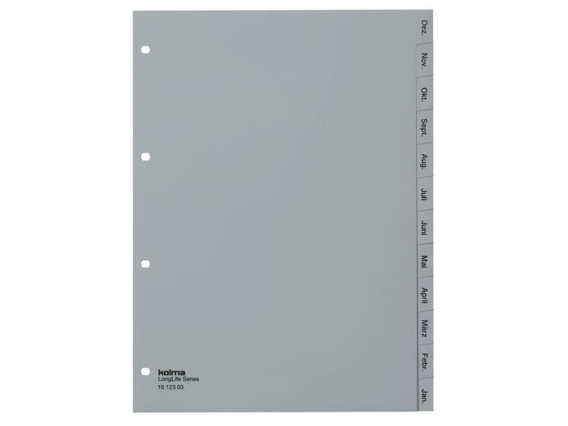 Kolma Registre A4 LongLife Déc-Jan (en)