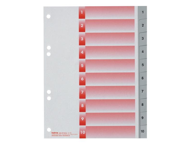Kolma Registre A5 KolmaFlex 1-10