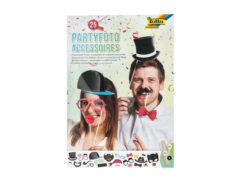 Folia Papier à motif Photo de la fête Multicolore