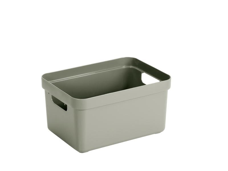 Sigma Home Boîte de rangement 5 l Vert clair