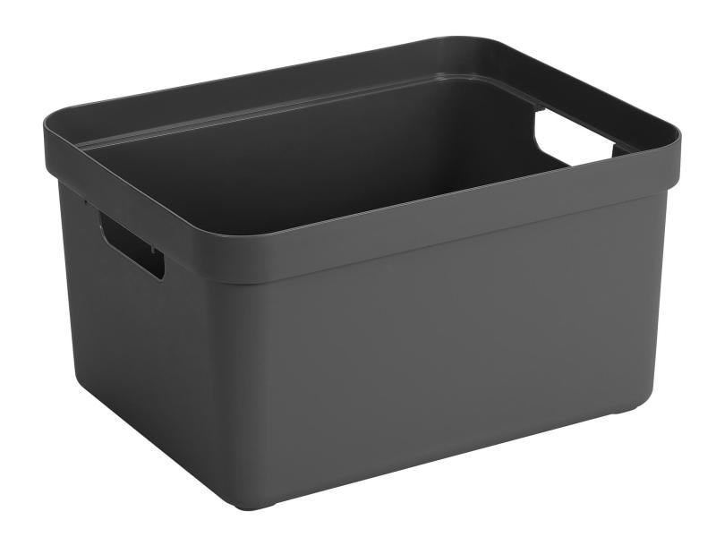 Sigma Home Boîte de rangement 32 l Anthracite