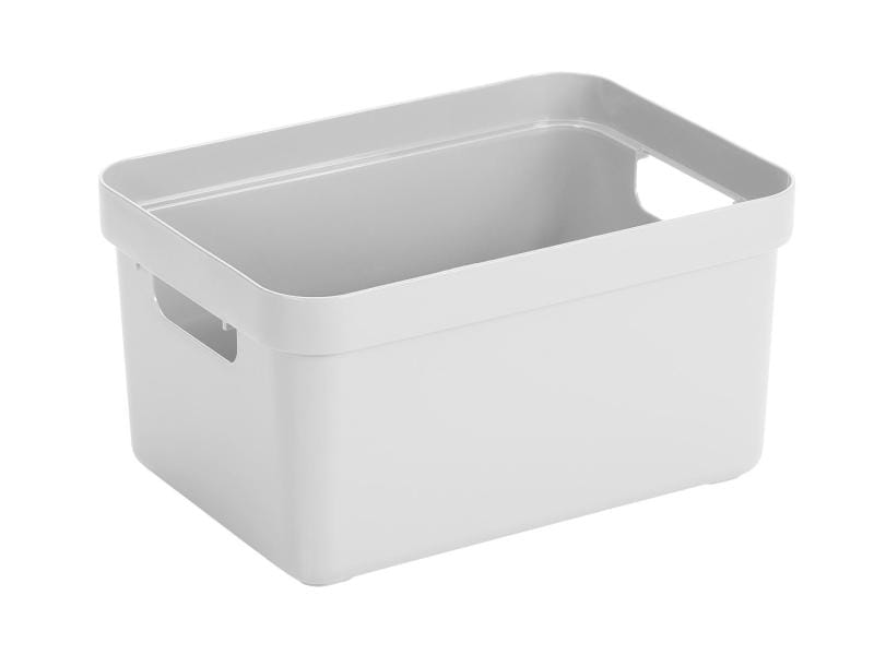 Sigma Home Boîte de rangement 13 l Blanc
