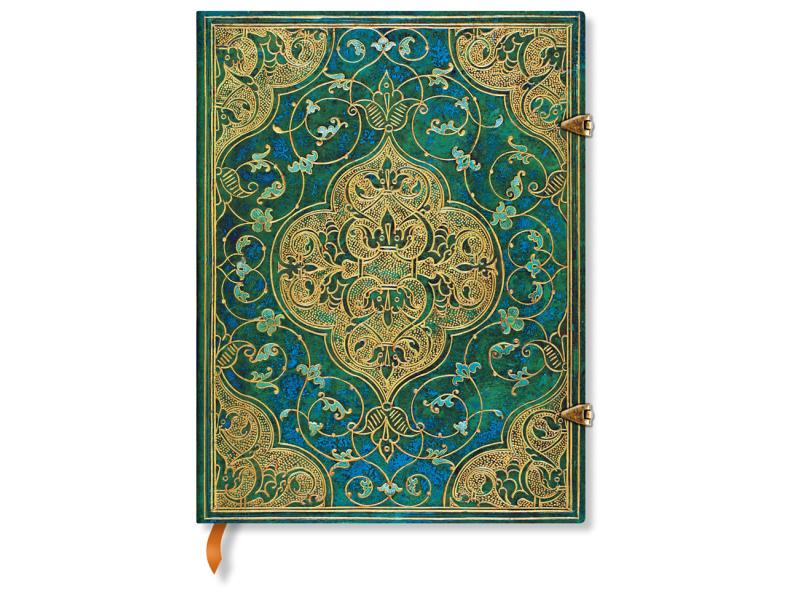 Paperblanks Carnet de notes Chroniques Ultra, Doublée, Turquoise