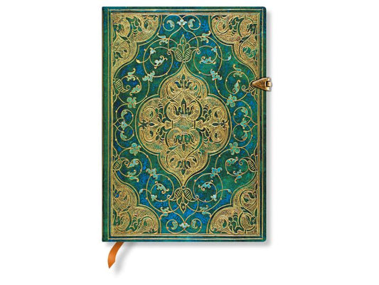 Paperblanks Carnet de notes Chroniken Midi, doublé, turquoise