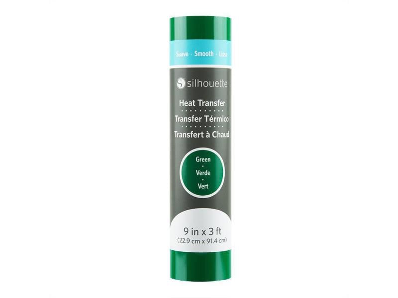 Silhouette Film thermocollant 22.9 cm x 91.4 cm Vert, lisse