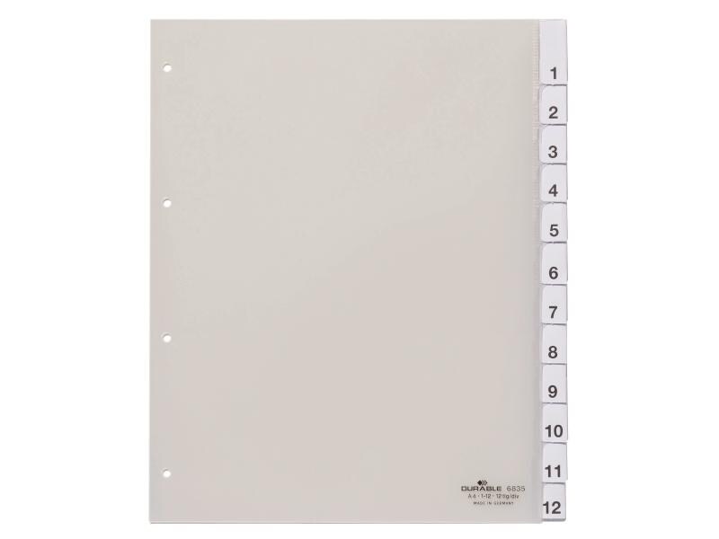DURABLE Registre A4 1-12